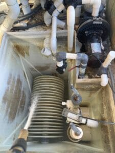 Commercial regenerative disc pool filtration system in Port St. Lucie Florida